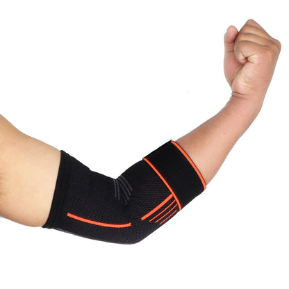 Orange elbow support